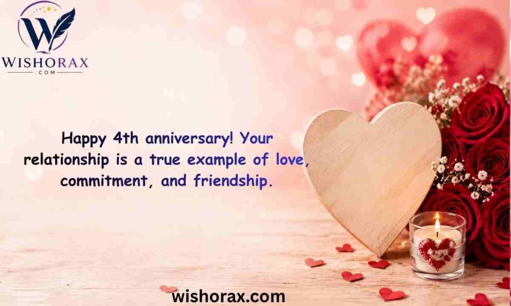 4 Years Anniversary Short Captions