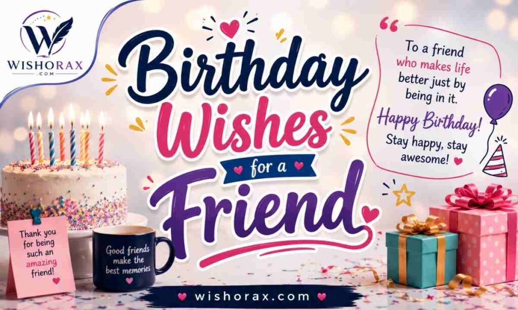 Birthday Wishes for a Friend