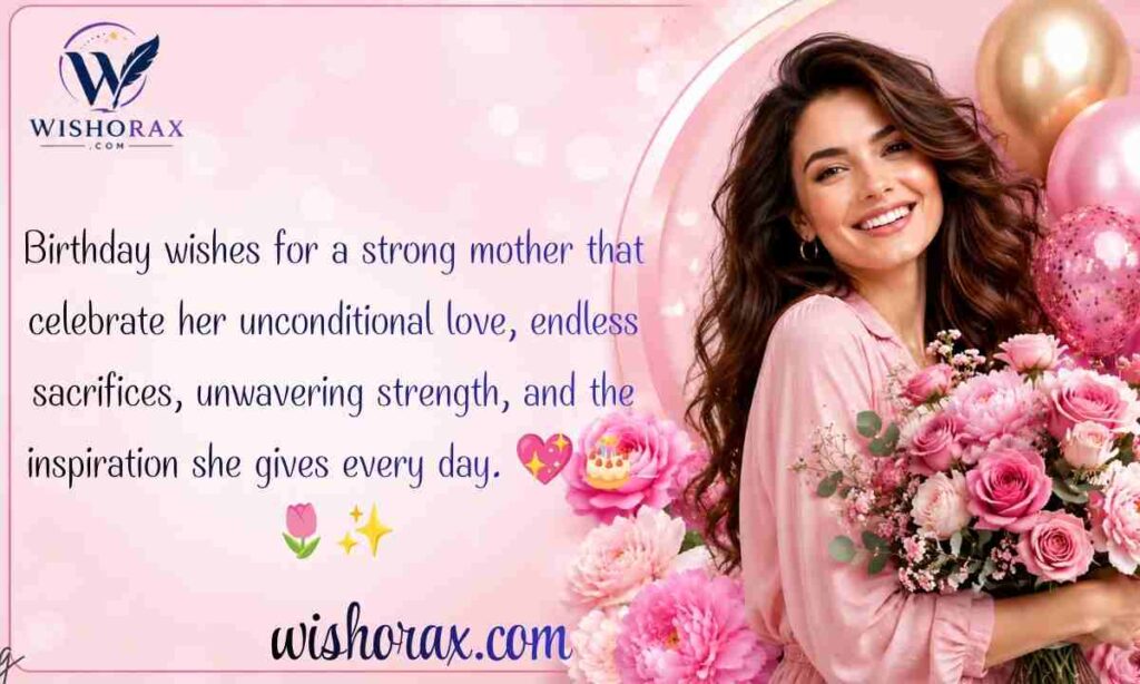 Birthday Wishes for a Strong Mother
