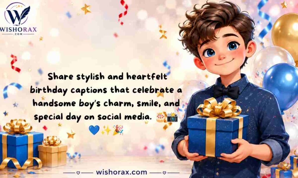 Happy Birthday Handsome Boy Captions for Instagram and WhatsApp