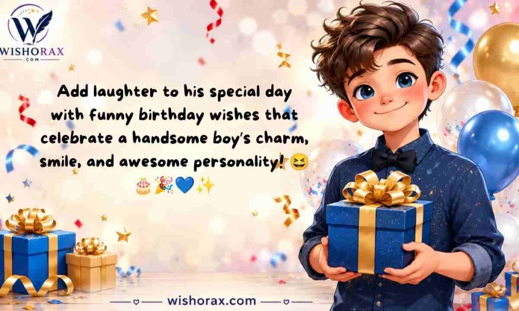 Happy Birthday Handsome Boy Funny