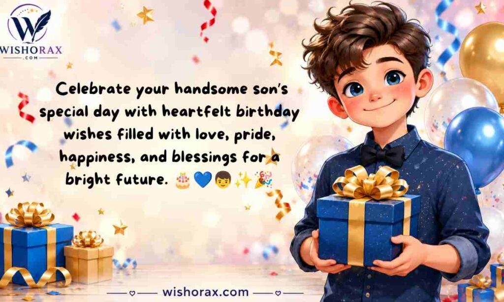 Happy Birthday Wishes for a Handsome Son