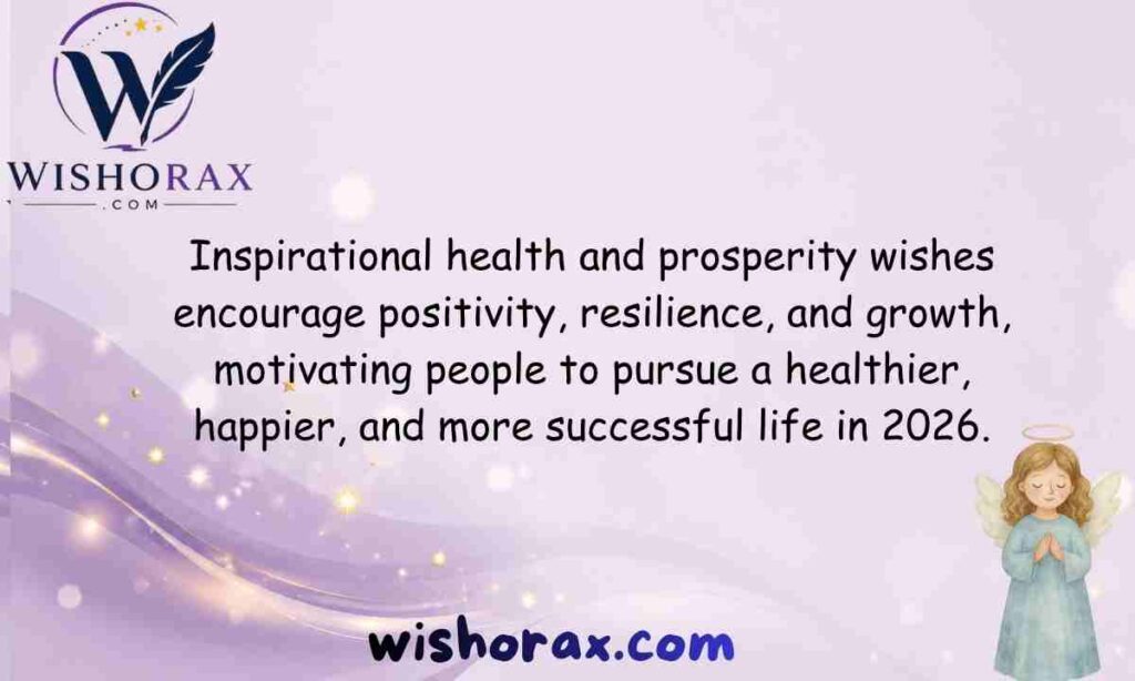 Inspirational Health and Prosperity Wishes
