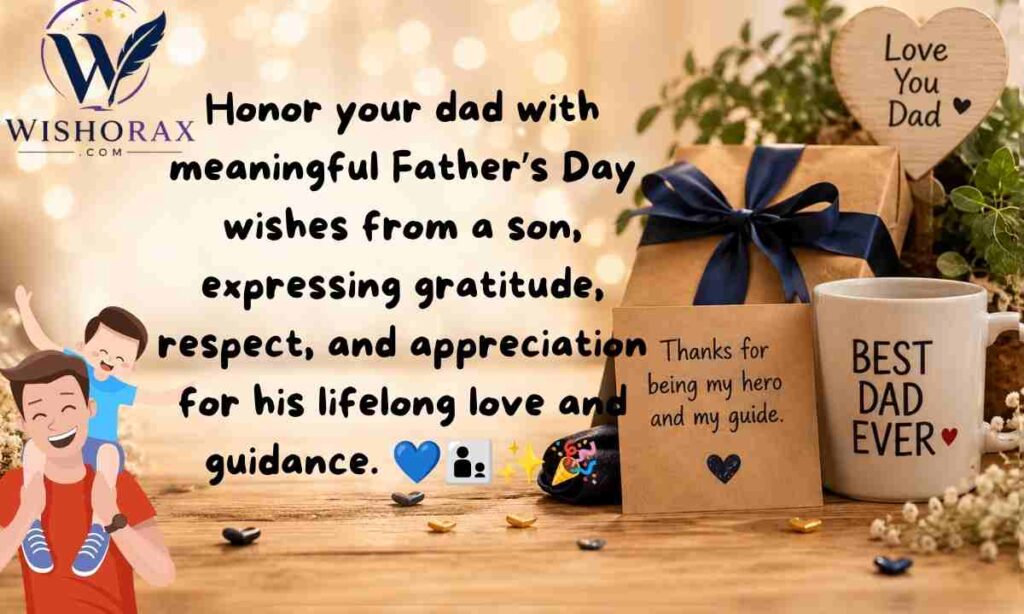 Meaningful Father's Day Wishes From a Son