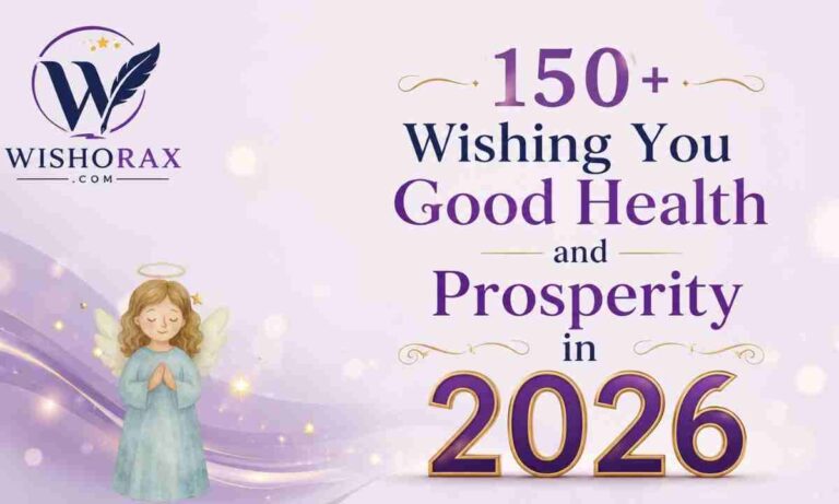 Wishing You Good Health and Prosperity