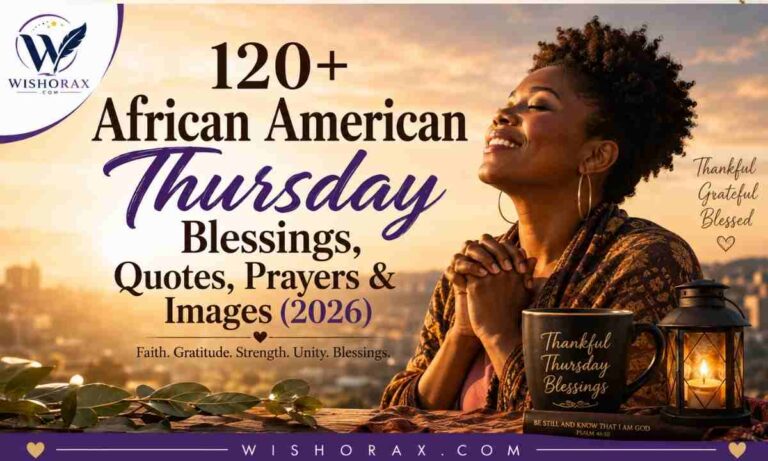 120+ African American Thursday Blessings, Quotes, Prayers & Images (2026)
