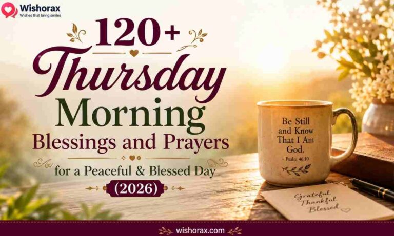 120+ Thursday Morning Blessings and Prayers for a Peaceful & Blessed Day (2026)
