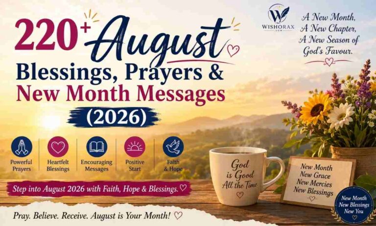 August Blessings