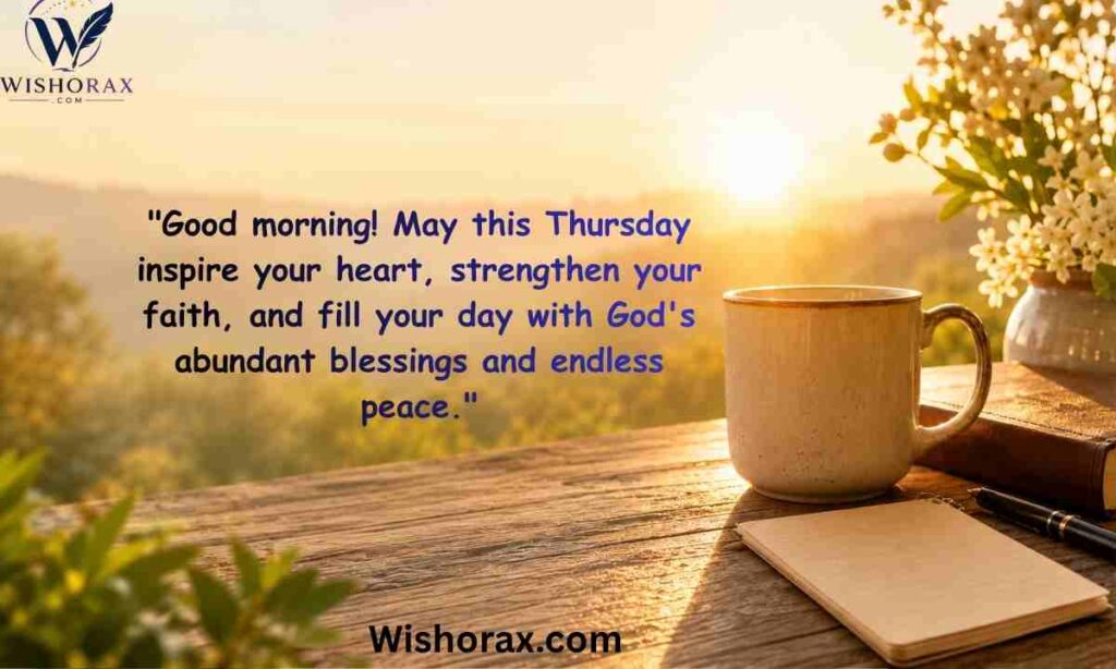 Good Morning Thursday Inspirational Blessings