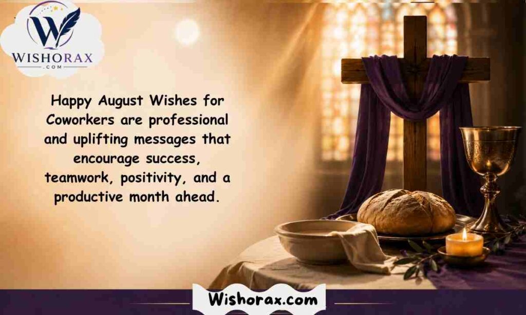 Happy August Wishes for Coworkers