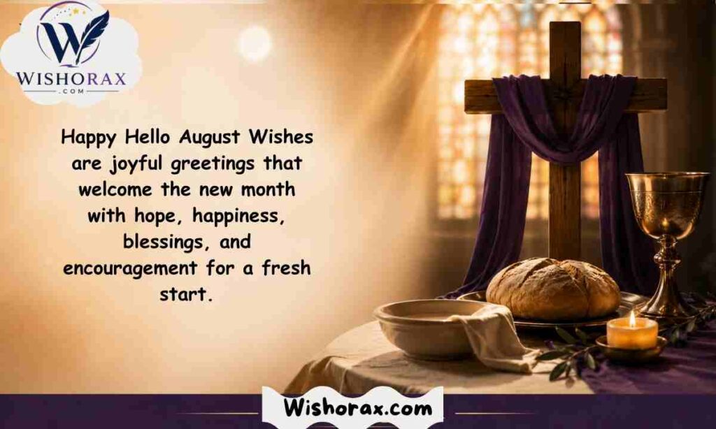 Happy Hello August Wishes