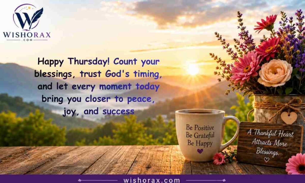 Happy Thursday Blessings Quotes