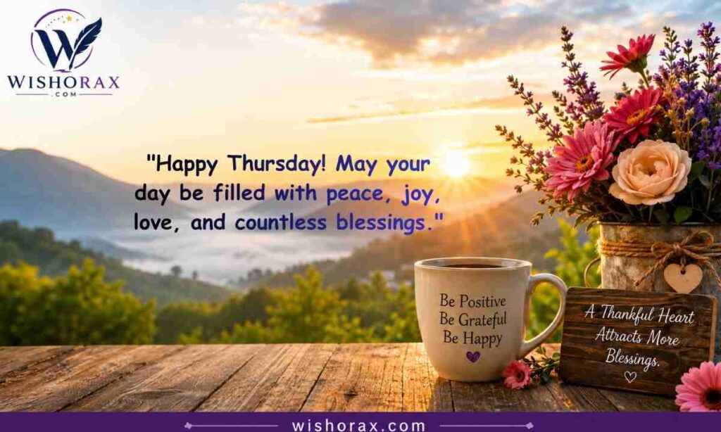 Short Happy Thursday Blessings