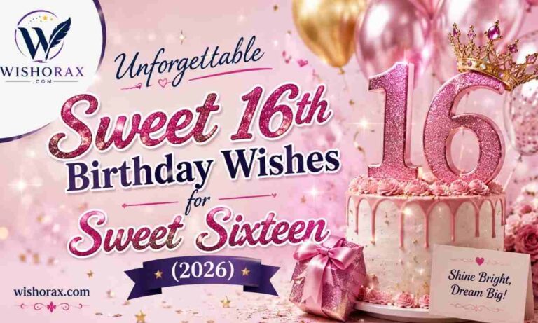 Sweet 16th Birthday Wishes