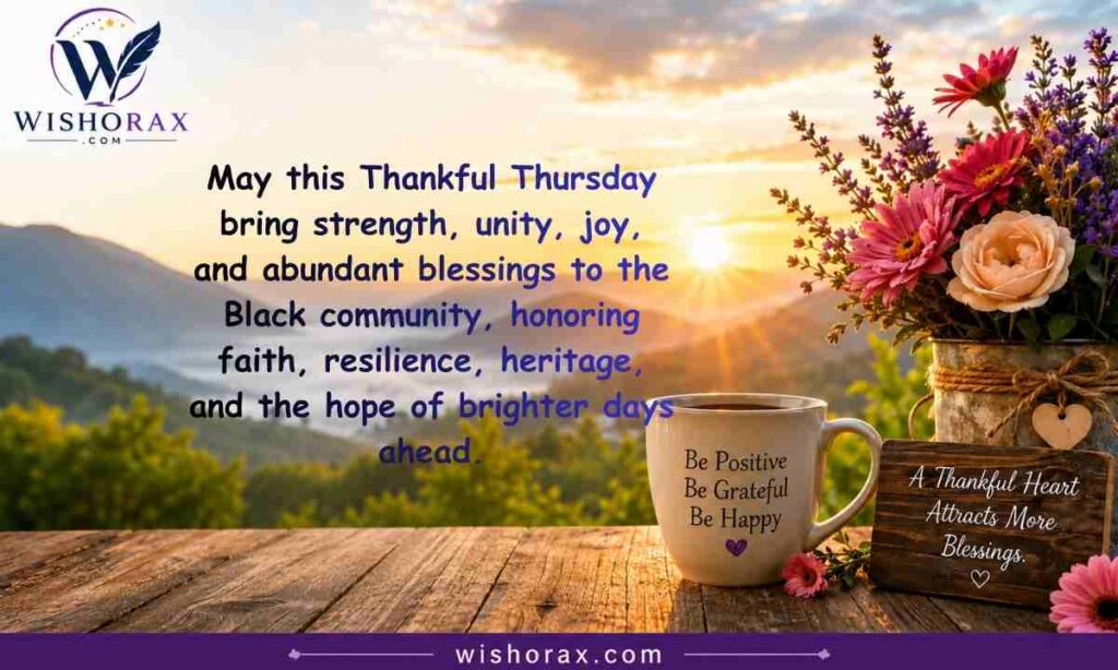 Thankful Thursday Blessings for the Black Community