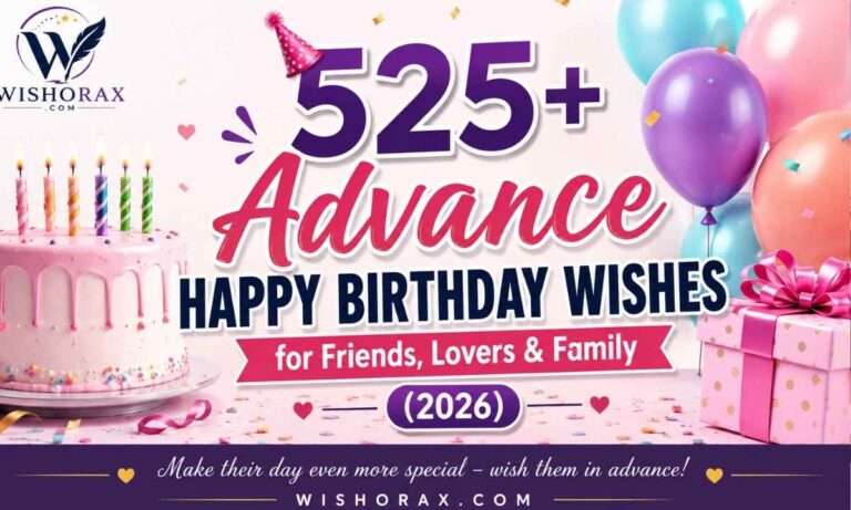 Advance Happy Birthday Wishes