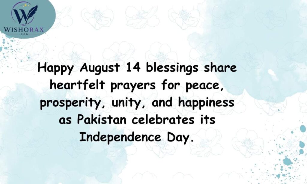 Happy August 14 Blessings