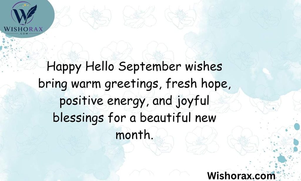 Happy Hello September Wishes