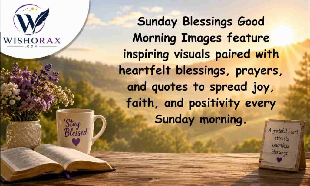 Sunday Blessings Good Morning Images