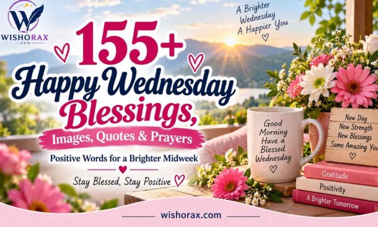 155+ Happy Wednesday Blessings, Images, Quotes & Prayers