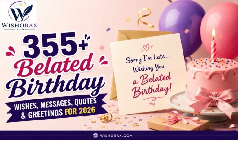 Belated Birthday Wishes
