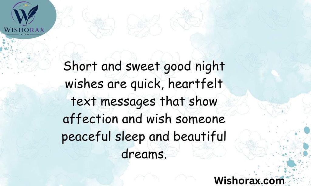 Good Night Wishes for Friends and Family