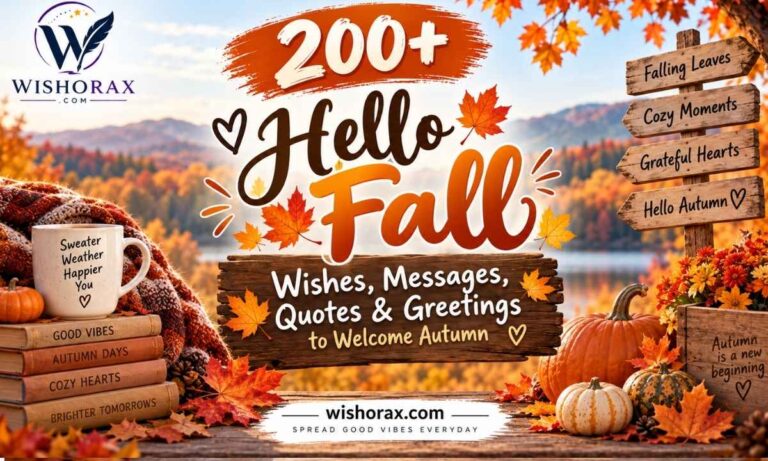 Hello Fall Wishes