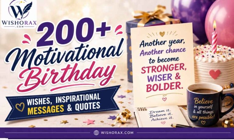Motivational Birthday Wishes