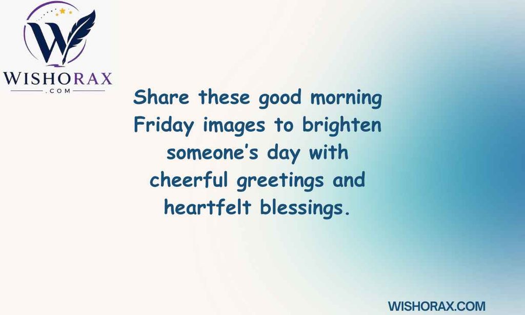 Good Morning Friday Images