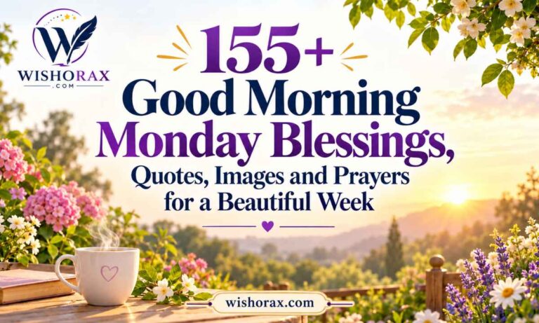 Good Morning Monday Blessings, Quotes