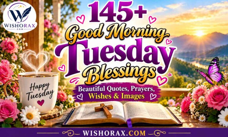 Good Morning Tuesday Blessings Quotes
