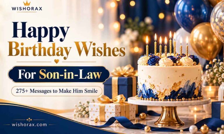 Happy Birthday Wishes for Son-in-Law