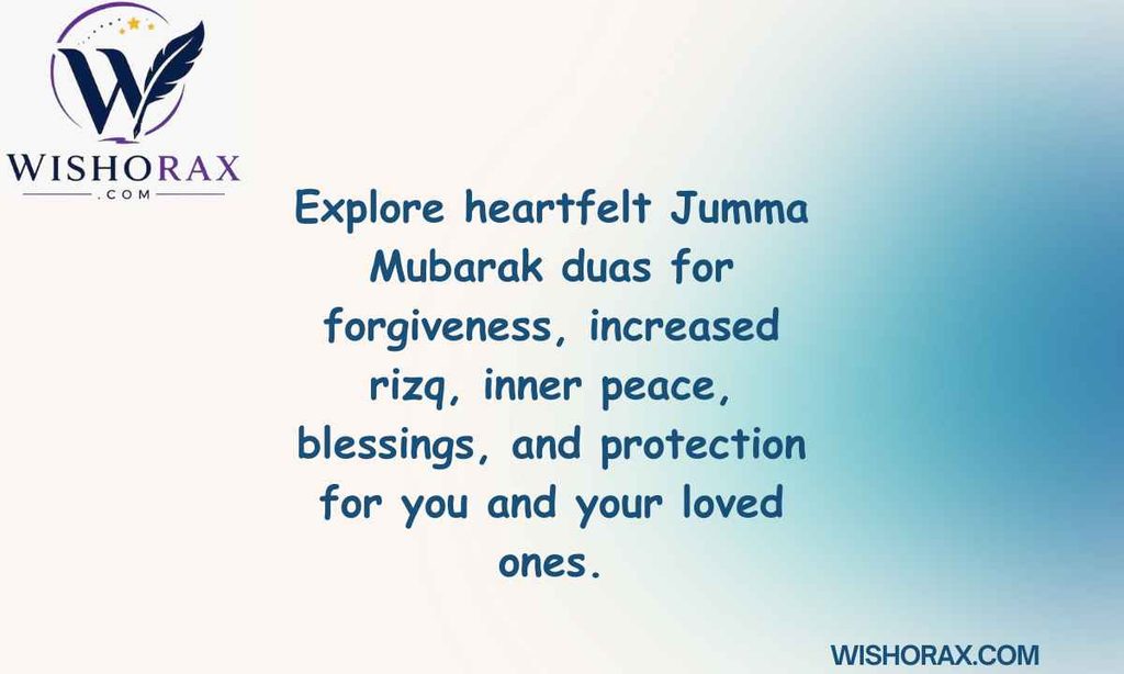 Jumma Mubarak Duas for Forgiveness, Rizq and Peace