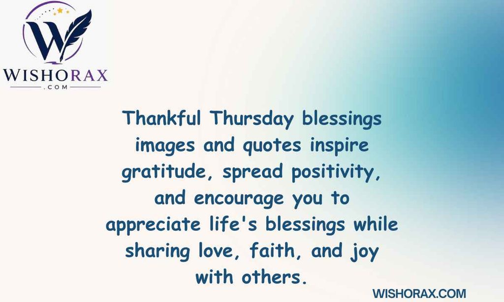 Thankful Thursday Blessings Images and Quotes